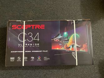 Sceptre C34 Ultrawide Curved Gaming Monitor