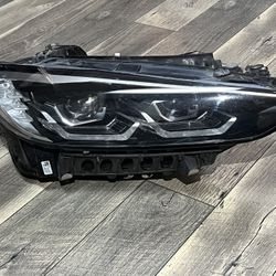 2021-2023 BMW 4 SERIES CHROME G22 G80 G82 RIGHT HEADLIGHT LED OEM 