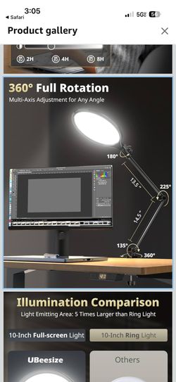 New Led Desk Light
