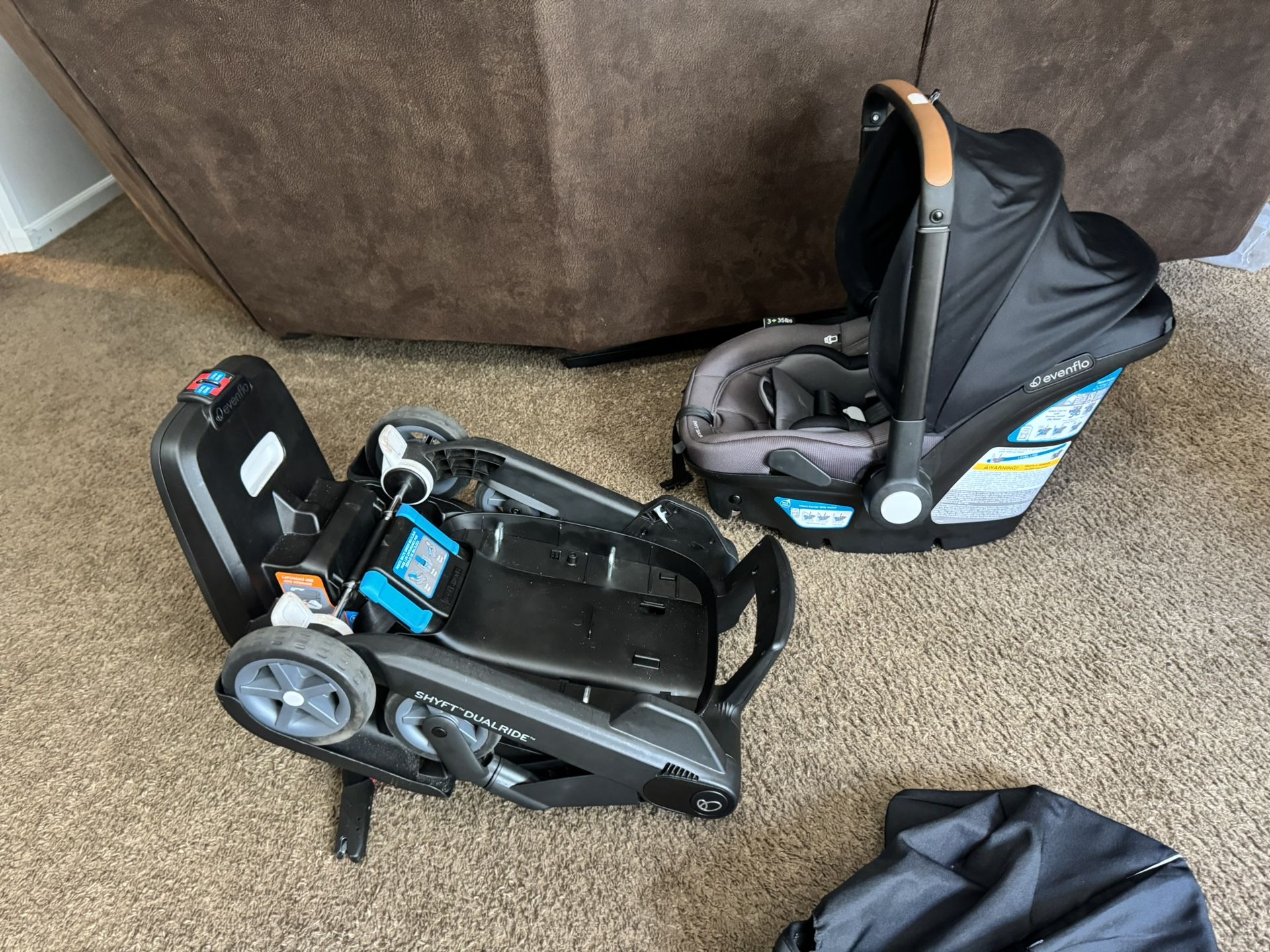 Evenflo Duo Soft Car seat Stroller