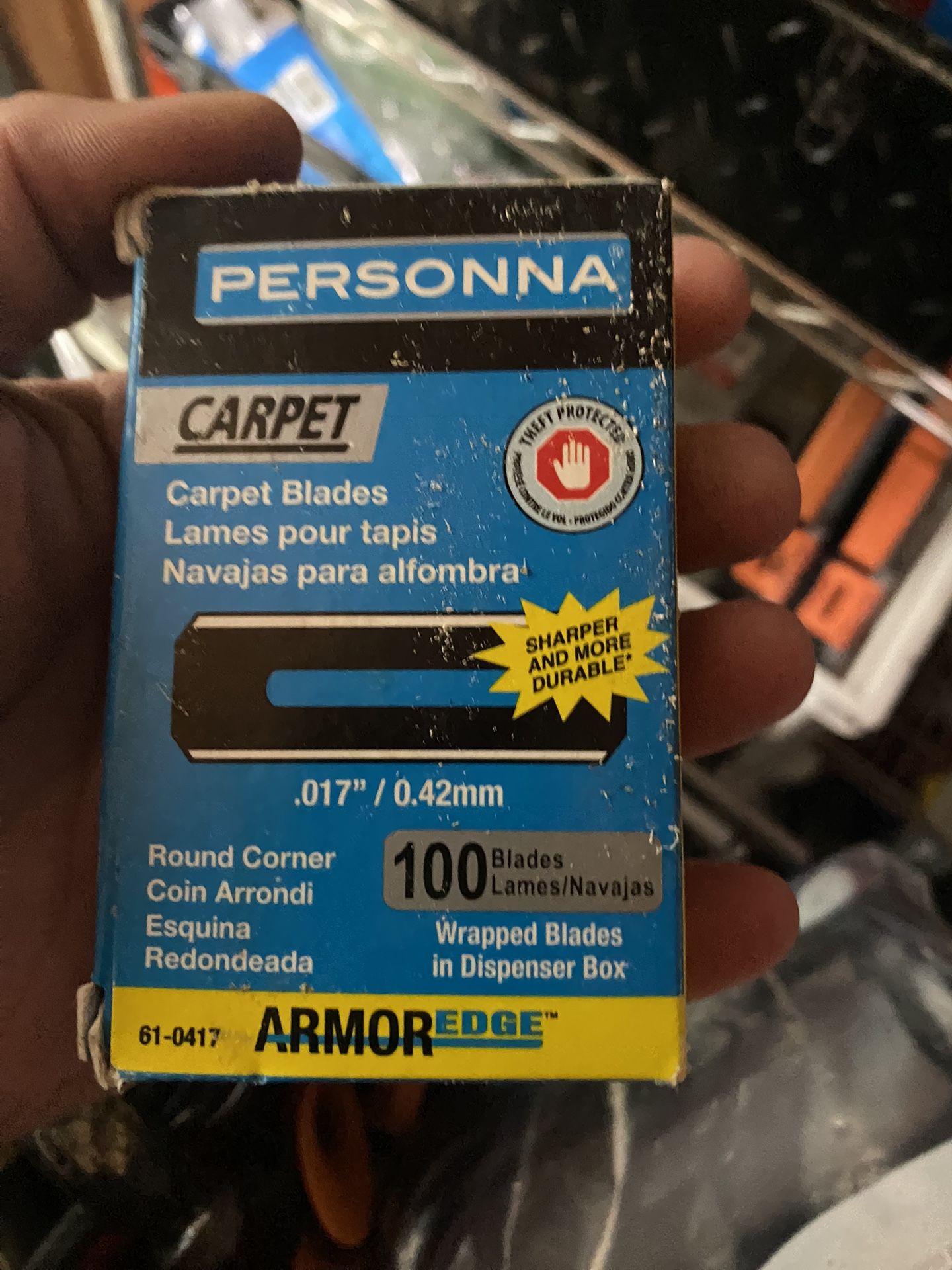 Personna Carpet Rqzors Full Box (new)