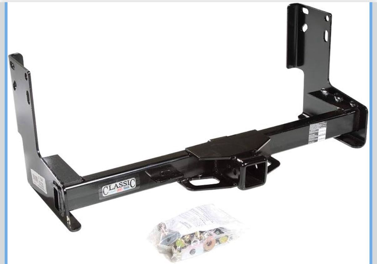 Draw-Tite 75549 Class 4 Trailer Hitch, 2 Inch Square Receiver, Compatible with Dodge