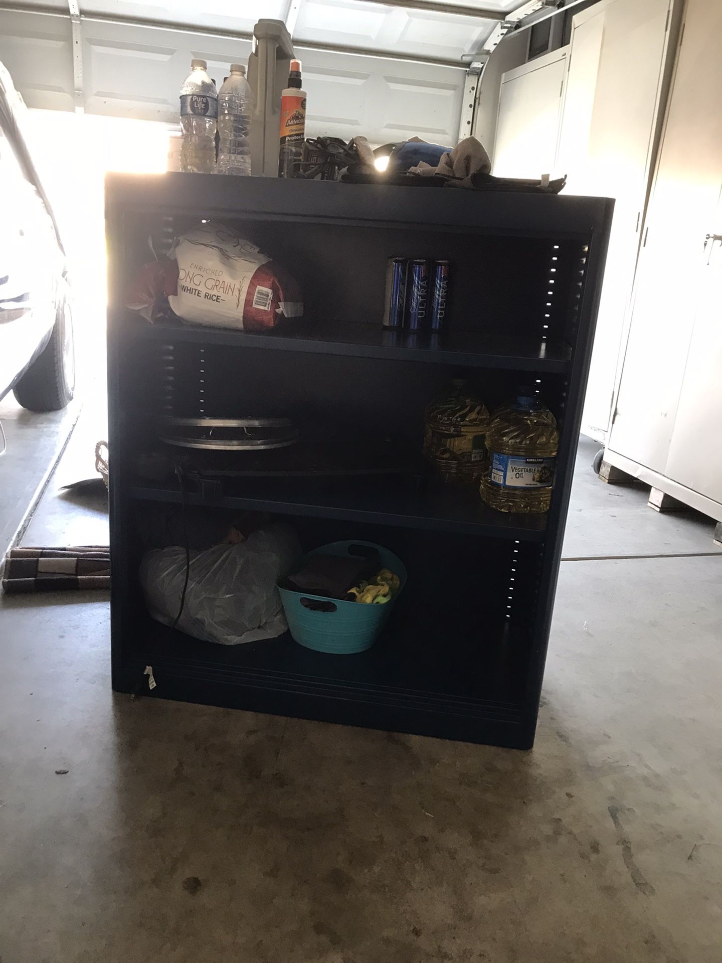 Blue Shelf/Cabinet