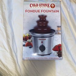 NIB Cold Stone Creamery Fondue Fountain 