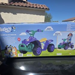Bluey 6v atv quad for kids