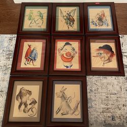 German/French art from 1945, my Dad had these painted after WW2