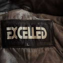 (L) EXCLLED LEATHER JACKET