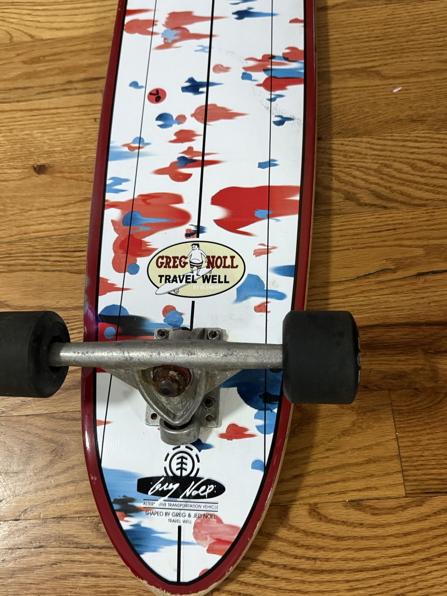 Greg Noll x Element “Travel Well” longboard