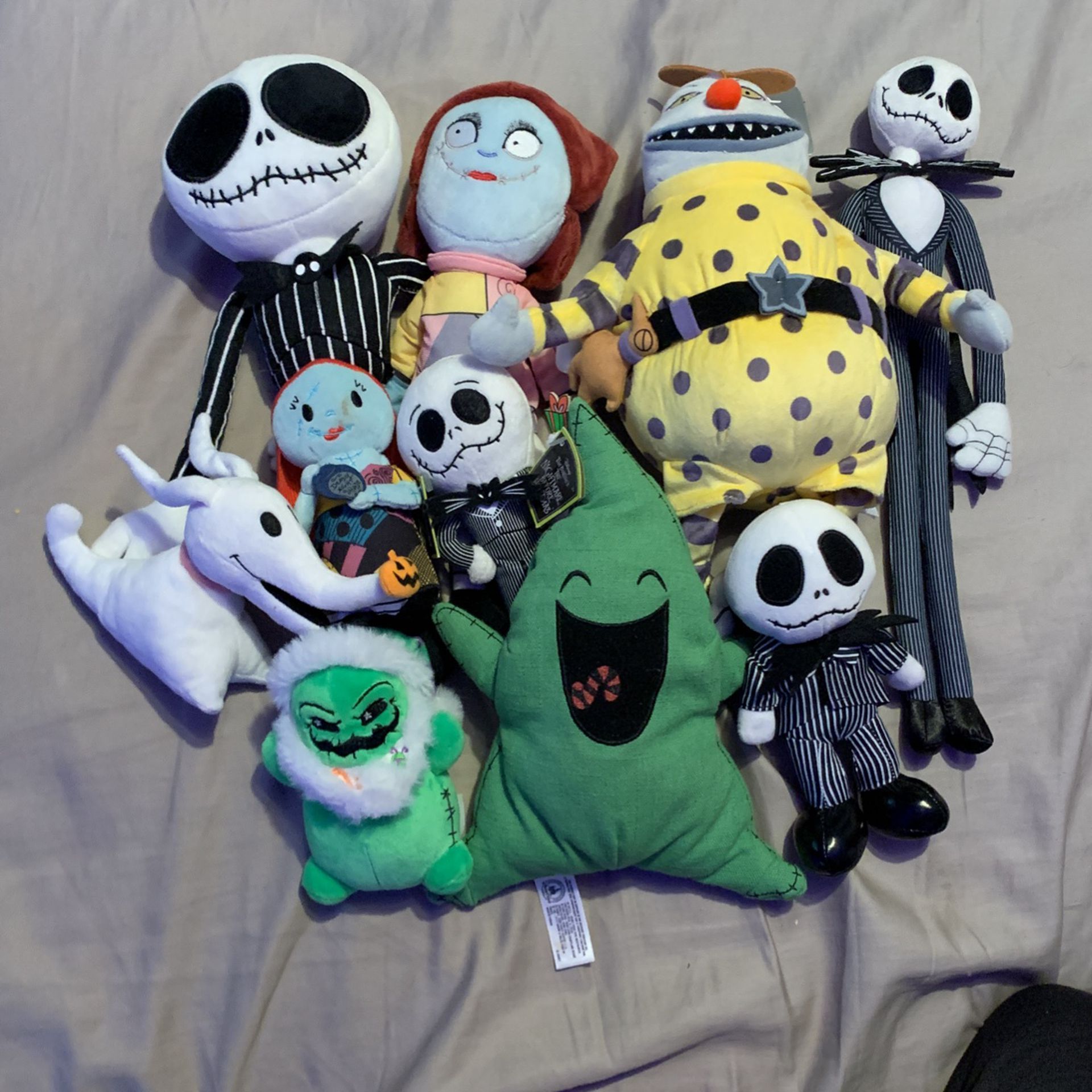 Nightmare Before Christmas Stuffed Animal Lot