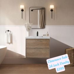 24 inch Vanity with Top #AO1-7024