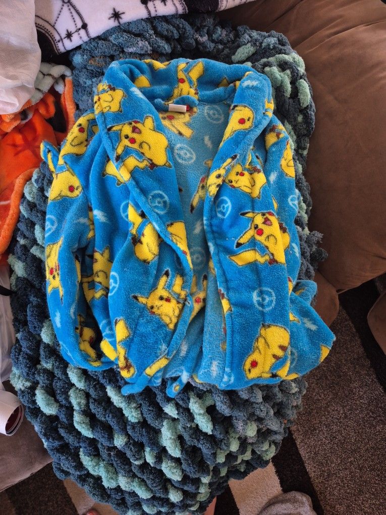 Kids Pikachu Robe