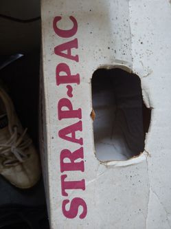 Strap pac new and open box