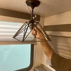 RV LIGHT FIXTURE- NEW