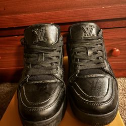 Louie Vuitton Trainers All Black 