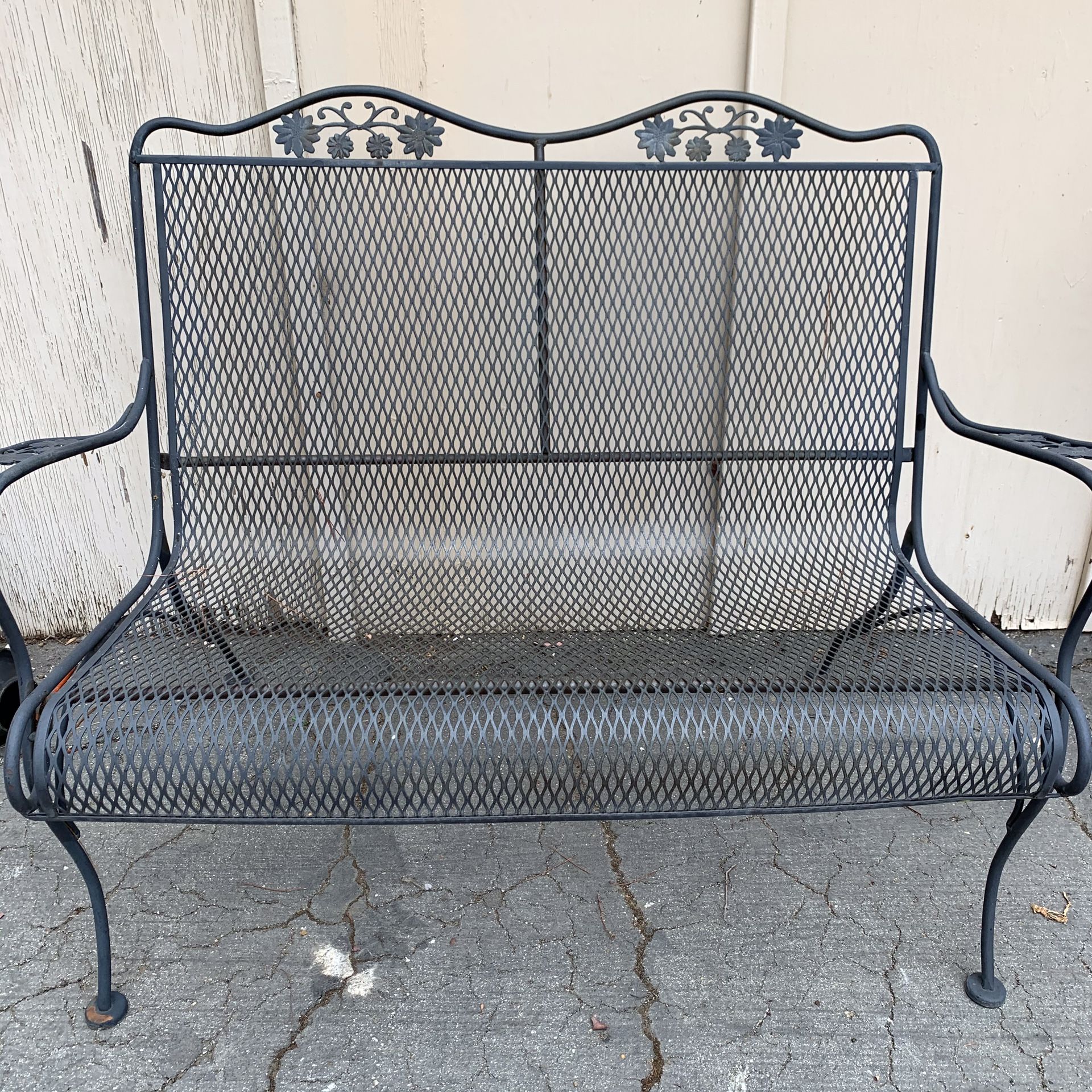 Outdoor Iron bench