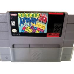 Tetris Attack - Super Nintendo SNES - Game Cartridge Only - Authentic