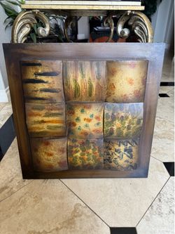 Set of 4 square pictures