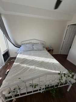 Bed and mattress