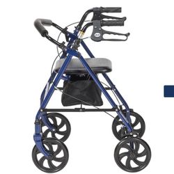      Foldable Rollator Walker with Seat
