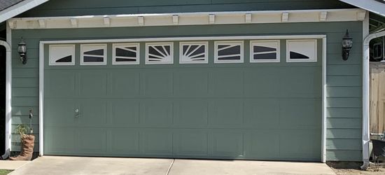 used sectional garage door