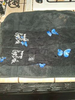 The Corpse Bride sheer gloves with butterflies