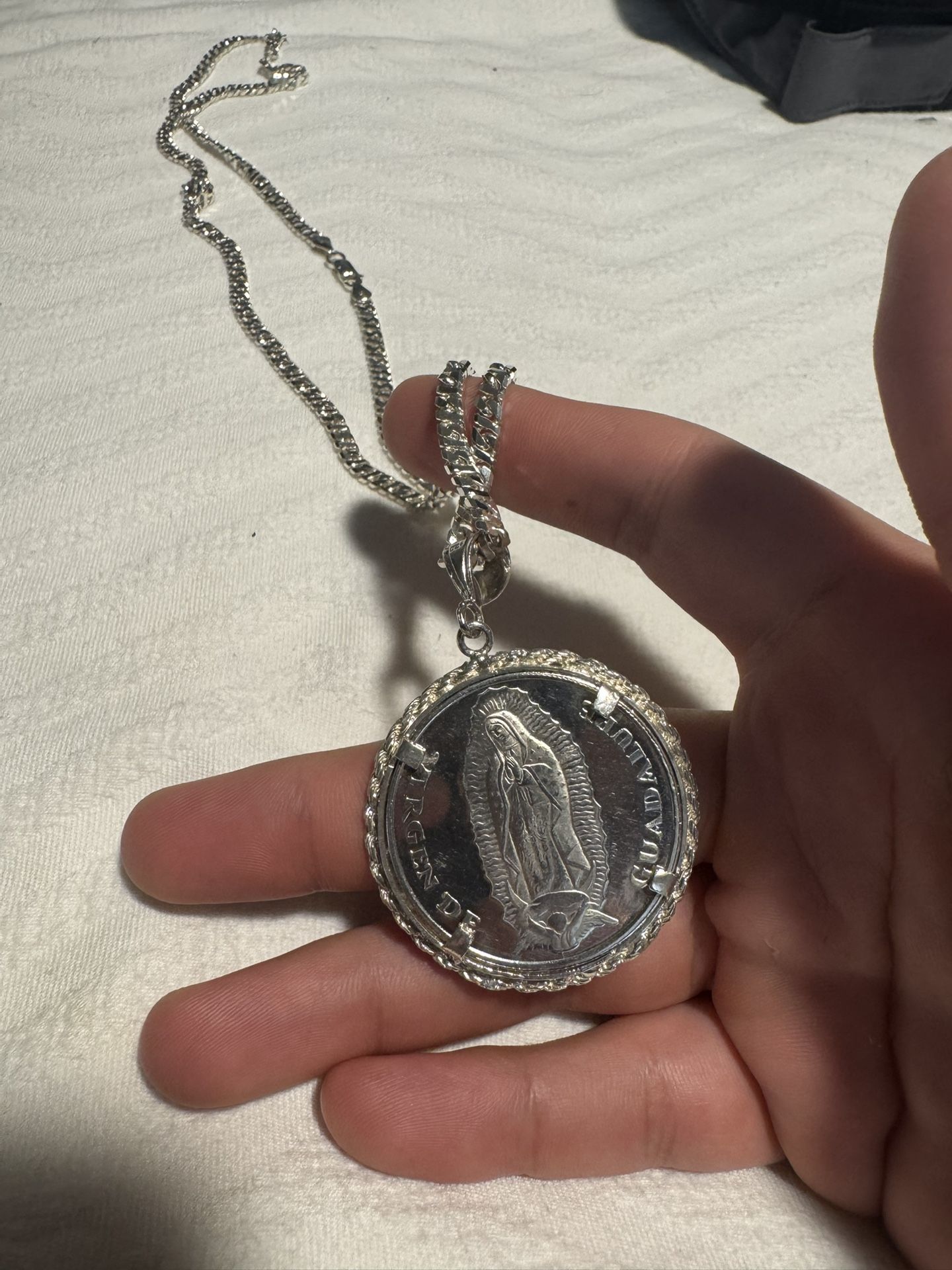 San Judas Real Silver Chain