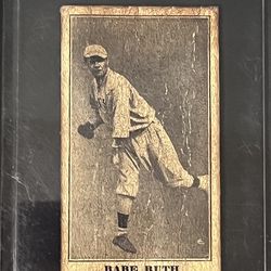 Very Rare Babe Ruth rookie card
