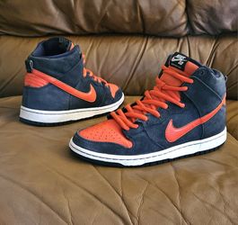 Men's Nike Dunk High Pro SB Syracuse Size 9.5