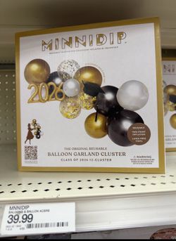 Reusable balloon garland (minnidip)