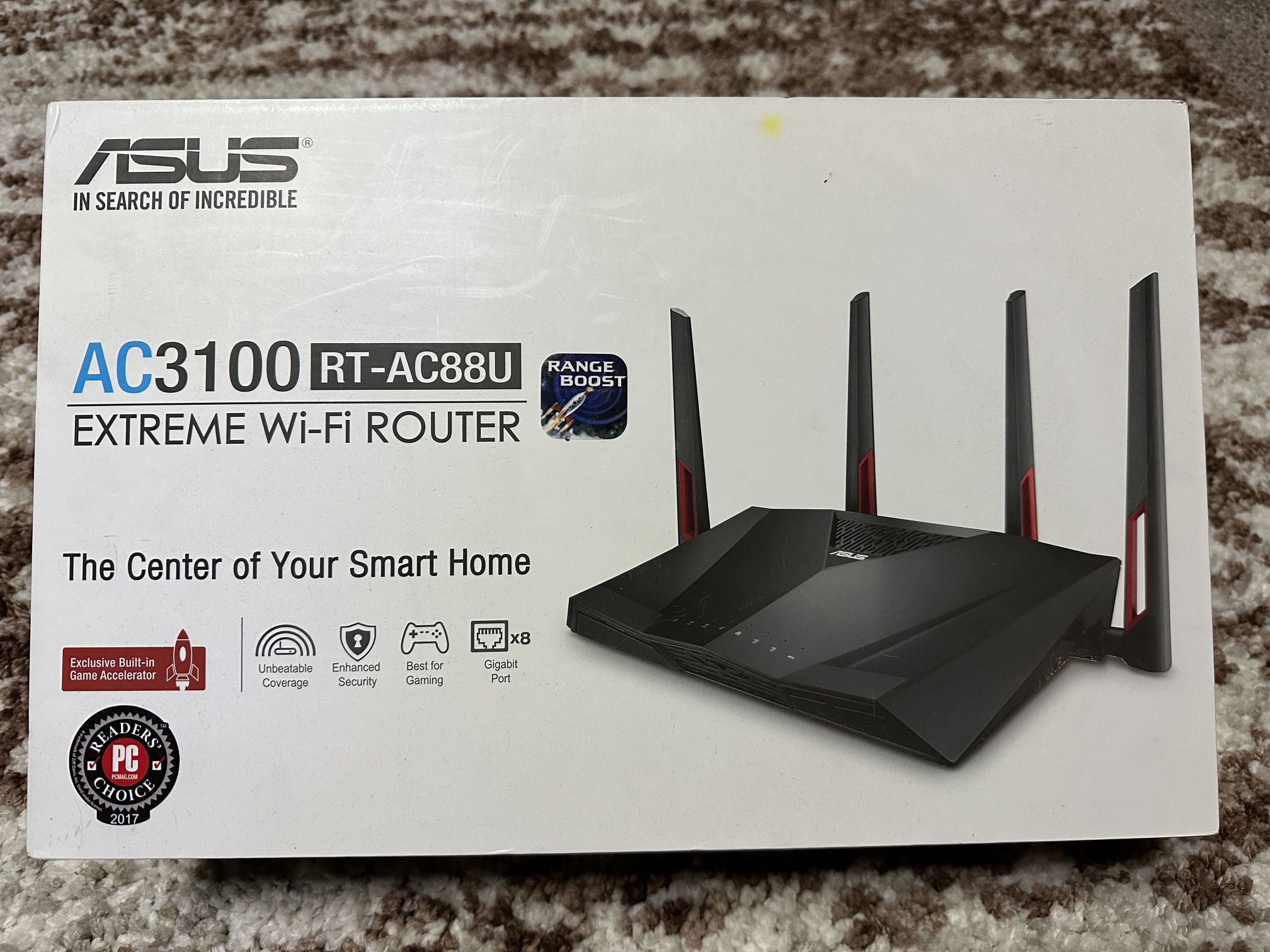  ASUS WiFi Gaming Router (AC3100) [Dual-Band Gigabit]