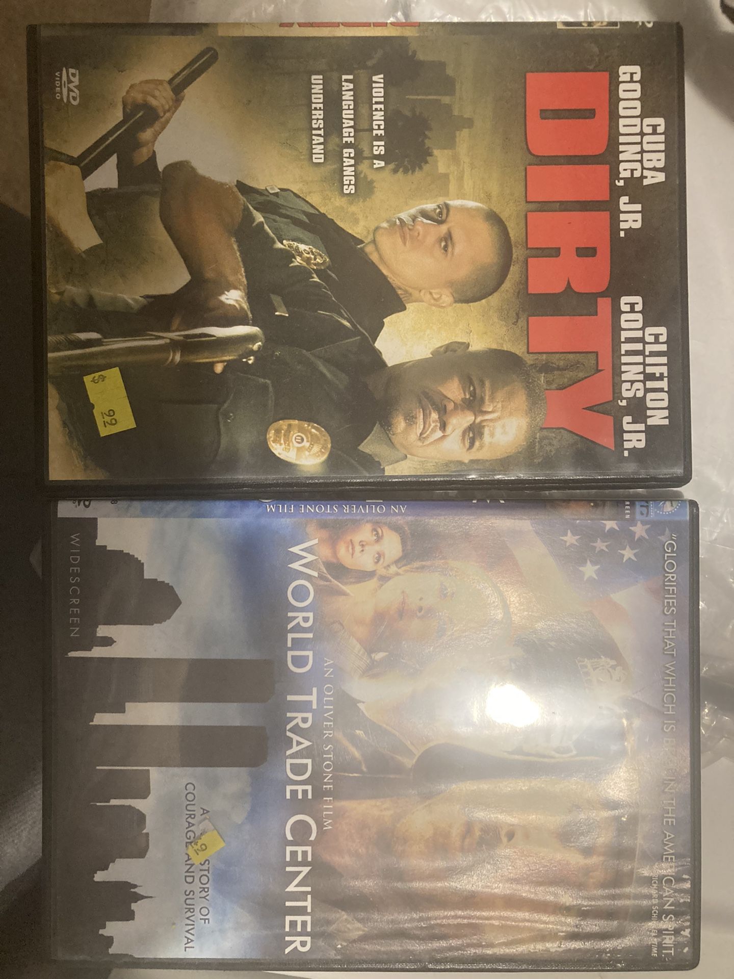 Use movies CDs in original boxes