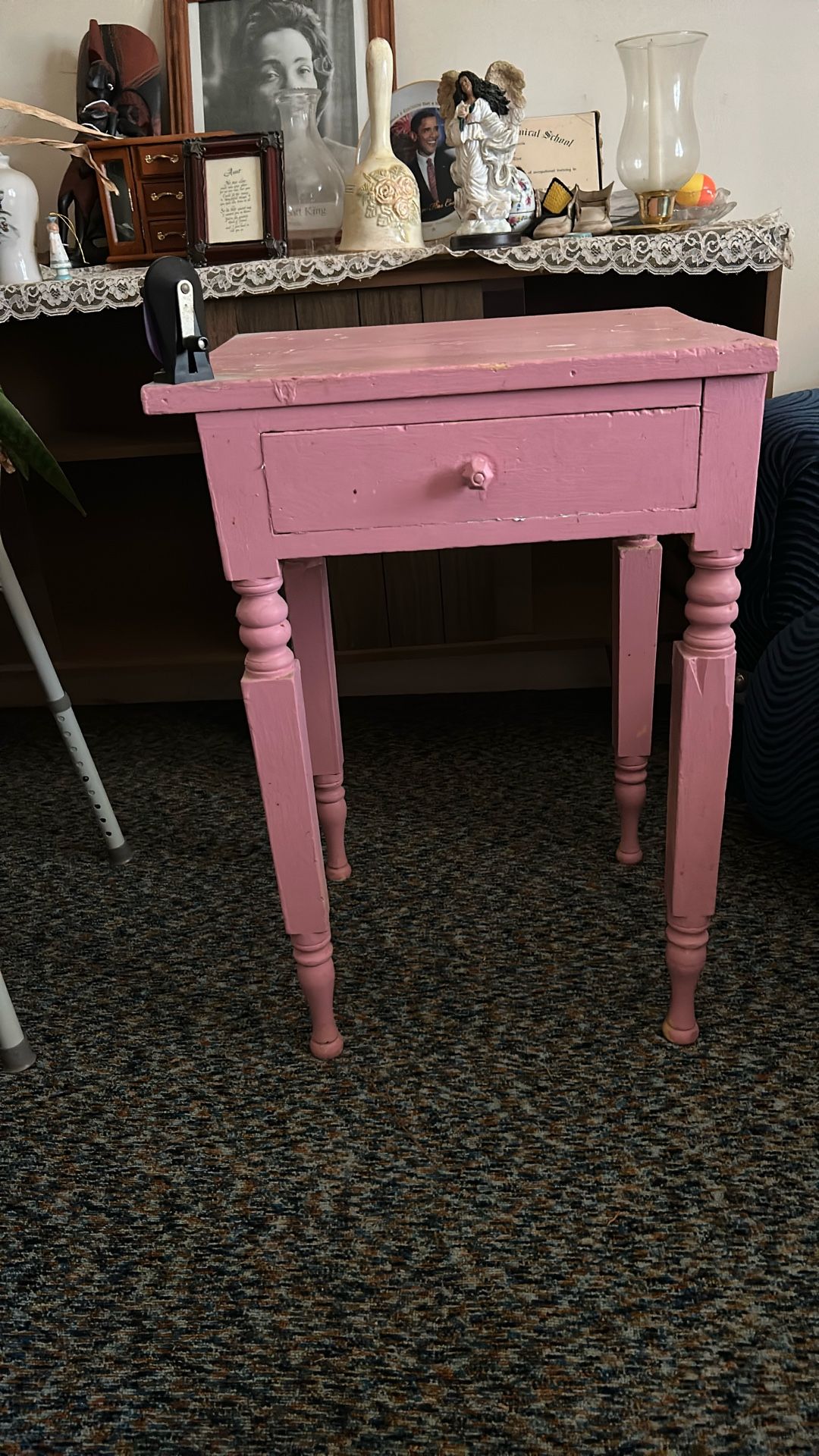 Pink Table , moving sale
