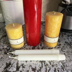 Candles Various Sizes 