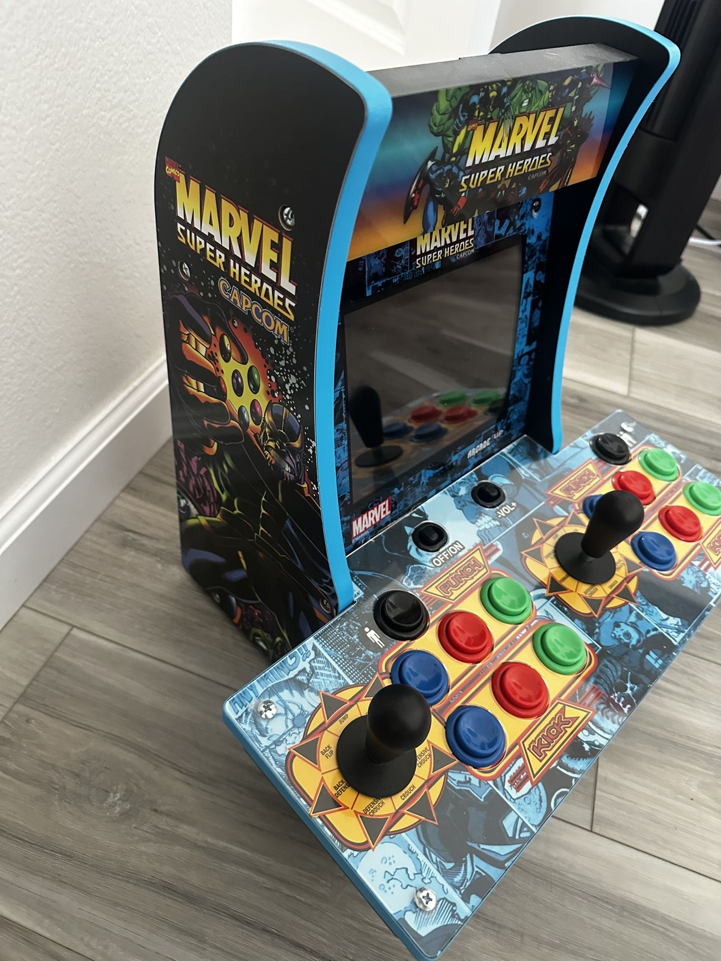 🕹️ Marvel Arcade Cabinet – 4 Games in One! 🕹️