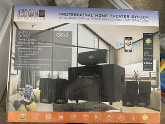 BNO Acoustics Home Theater System GK-3