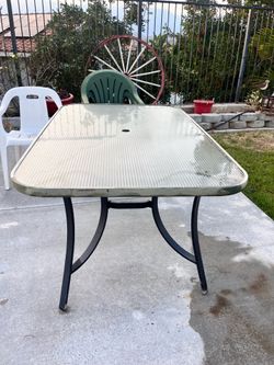 Patio table -$25