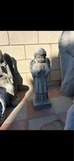 New Angel made out of cement