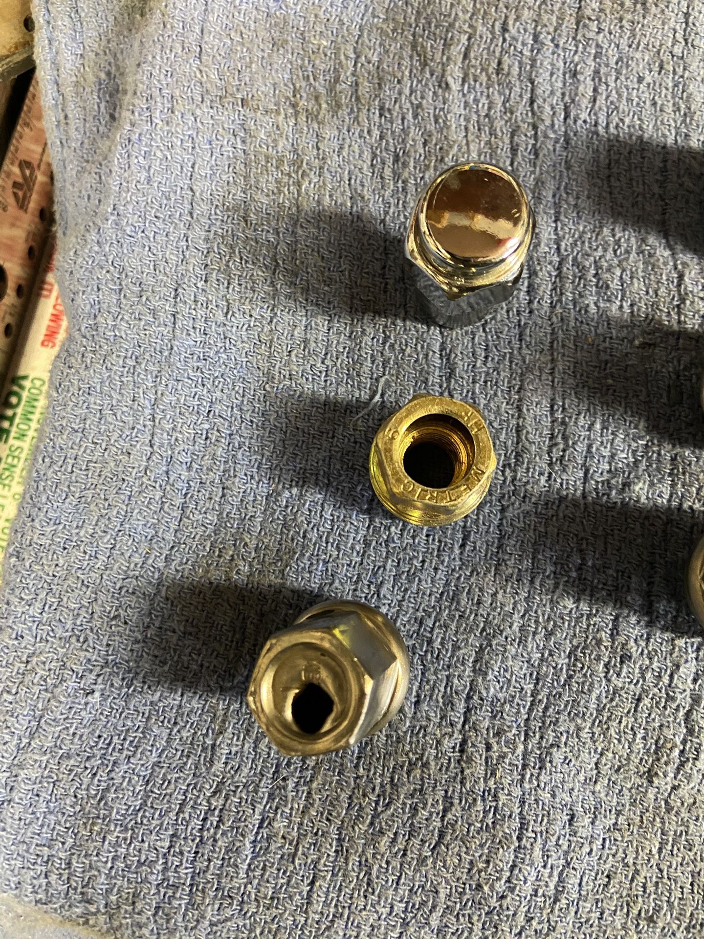 18 Lug Nuts-12MM-1.50 Wheel Lug Nuts-Cleaned, Polished, Variety $10
