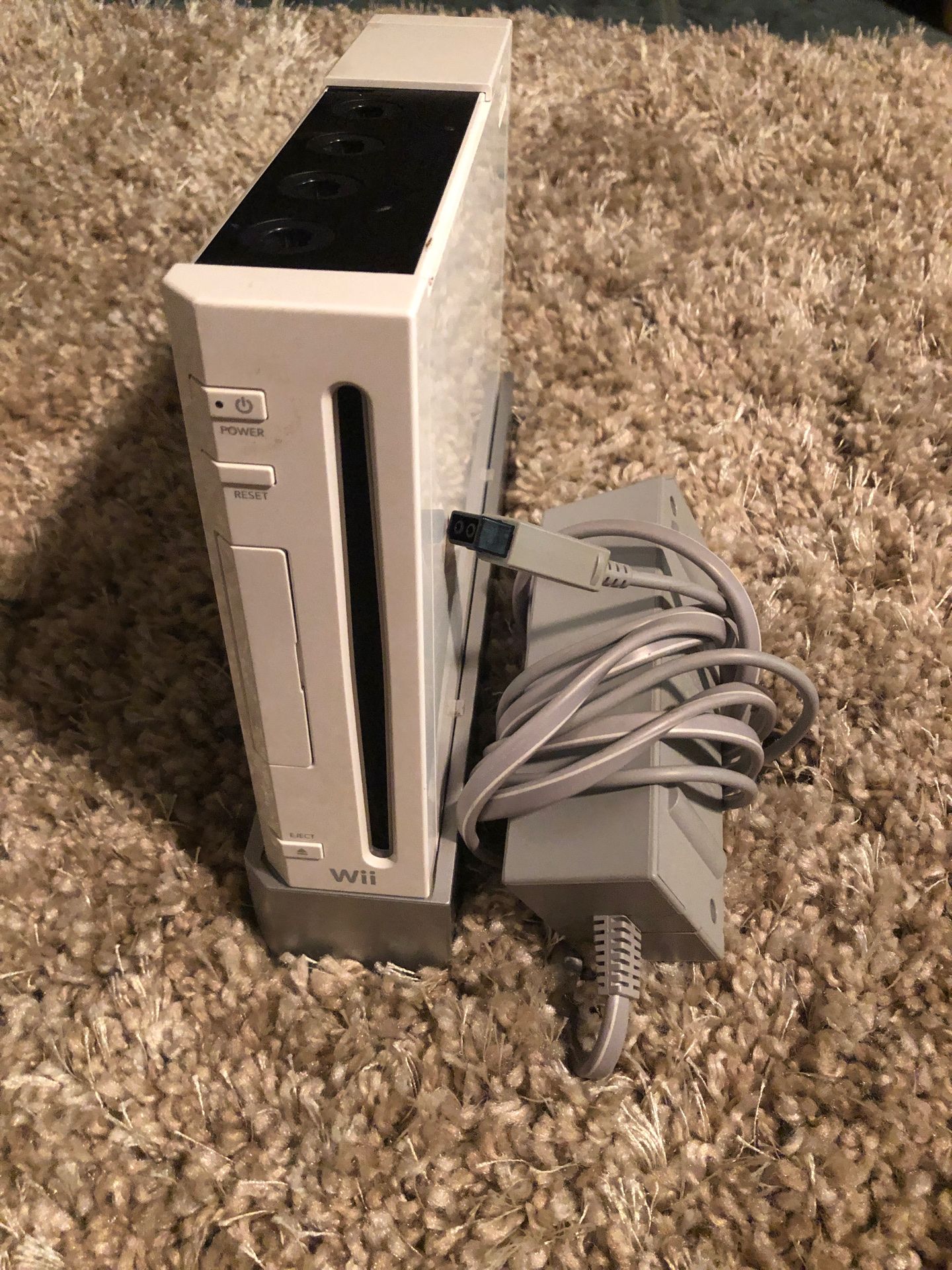 Wii - with power supply *Read description!!