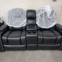 Sillón De Cuero Con Luces LED Nuevo