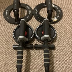  Tony Horton PowerStands Power Perfect Ab carver Stand Bar Push Up Kettlebell Weight Exercise