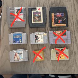 Nintendo Classing & Nintendo 64 Games 