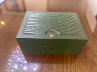 Authentic Rolex watch box