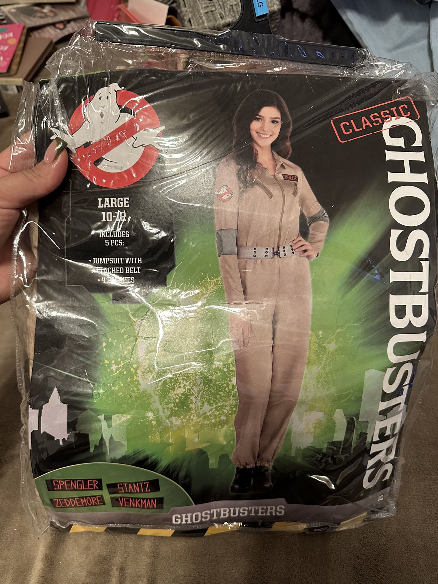 Adult Women Ghost Buster Costume Large