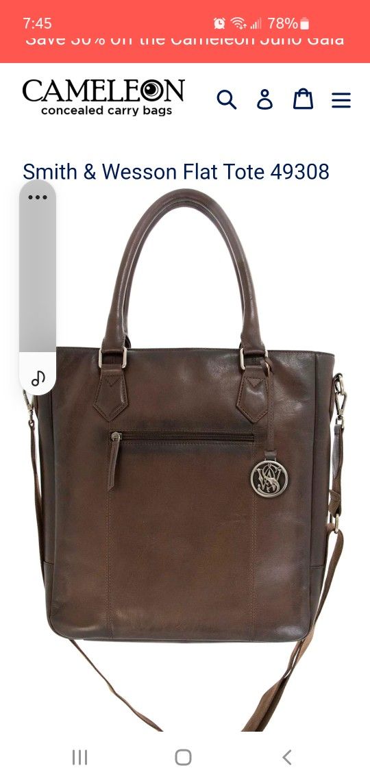 Smith and Wesson Tote Bag $210 price Negotiable