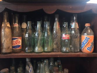 Misc soda bottles