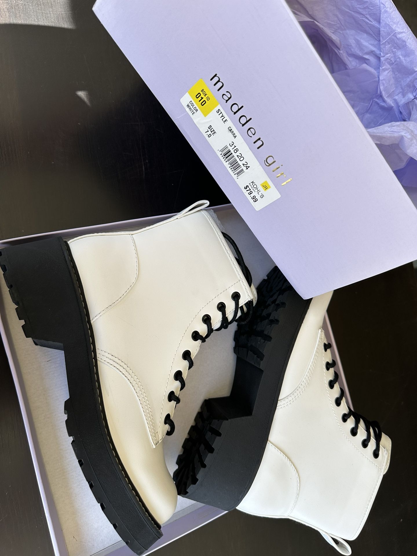 White Boots