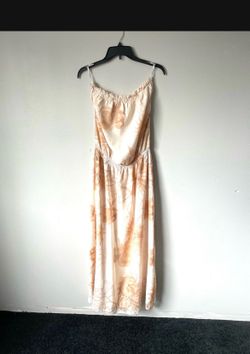 Women's Strapless Maxi Dress Size Medium