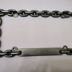 Vintage Superior Industries Metal License Plate Frame