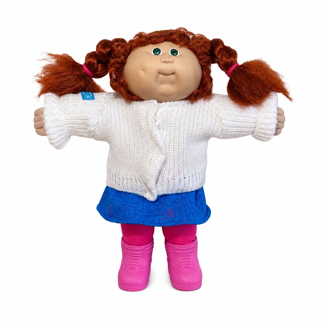 Rare 1986 Cabbage Patch Kids Doll w Original Outfit & Papers